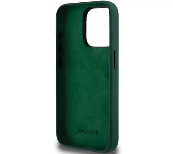 Lacoste LCHCP15LGRAK Hardcase Silicone Graffiti do iPhone 15 Pro Czarny