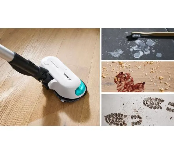 Bosch Unlimited 7 ProHygienic Aqua BCS71HYG3 40min Funkcja mycia Wymienny akumulator Mini elektroszczotka - Kup na Raty - RRSO 0%