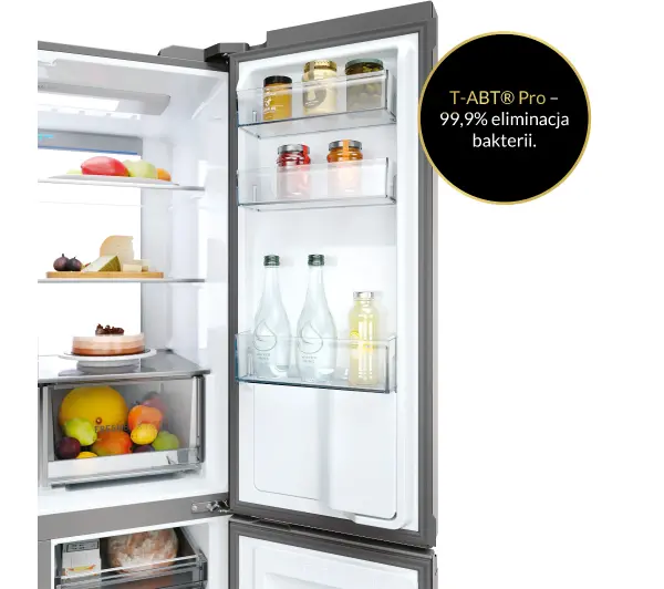 Haier HCR79F19EHMD Pełny No Frost 190,5cm Dystrybutor wody Zdalne sterowanie Dark inox - Kup na Raty - RRSO 0%