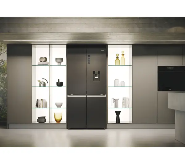 Haier HCR79F19EHMD Pełny No Frost 190,5cm Dystrybutor wody Zdalne sterowanie Dark inox - Kup na Raty - RRSO 0%