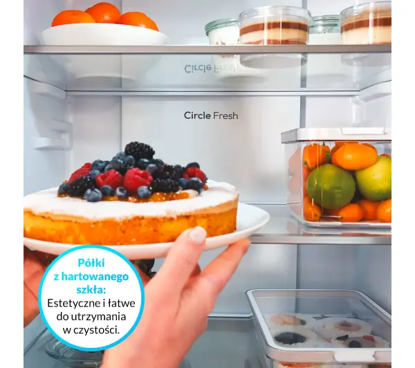 Candy Fresco 300 CNCQ2T620EW Pełny No Frost 205cm Komora świeżości Biały - Kup na Raty - RRSO 0%