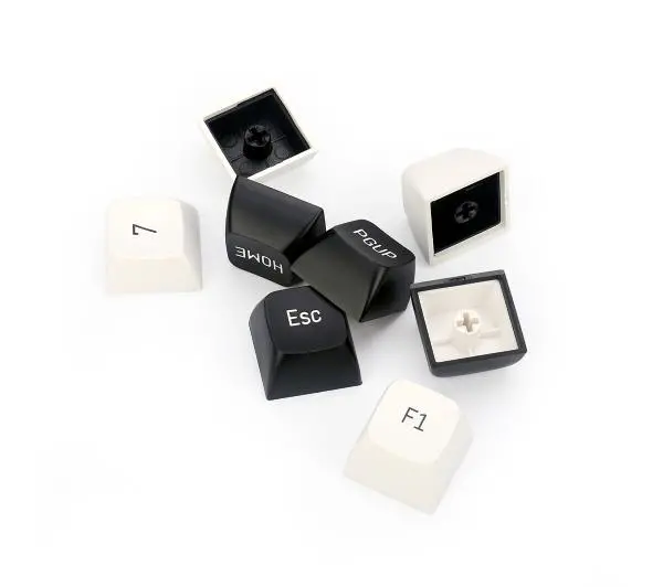 Redragon A132 PBT Doubleshot Biało-czarny