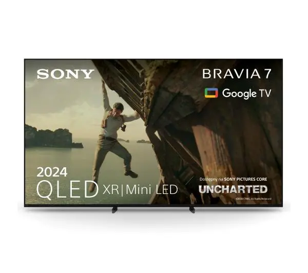 Sony BRAVIA 7 K-65XR70 65" QLED 4K Mini LED 120Hz Google TV Dolby Vision Dolby Atmos HDMI 2.1 DVB-T2