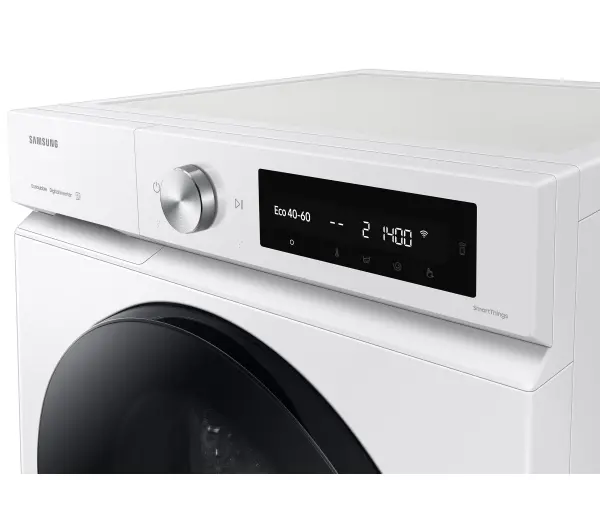 Samsung Bespoke Funkcje AI WW90DB7U34GWU4 Funkcje AI 9kg 1400 obr/min Zdalne sterowanie - TRZECI -55%, ALBO 5-TY ZA 1ZŁ - Kup na Raty - RRSO 0%
