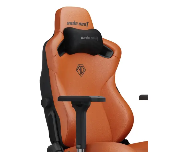 Anda Seat Kaiser 3 XL Gamingowy do 200kg Skóra ECO Pomarańczowy - Kup na Raty - RRSO 0%