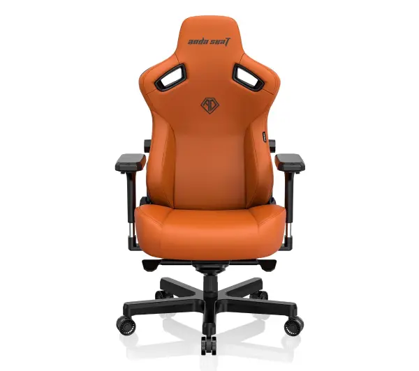 Anda Seat Kaiser 3 XL Gamingowy do 200kg Skóra ECO Pomarańczowy - Kup na Raty - RRSO 0%