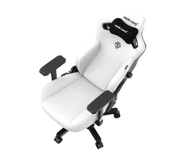 Anda Seat Kaiser 3 XL Gamingowy do 200kg Skóra ECO Biały - Kup na Raty - RRSO 0%