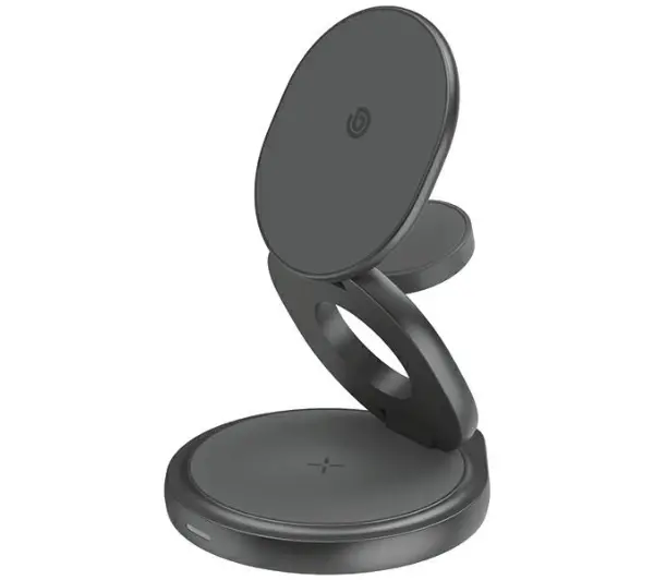 Energea Bazic GoMag Gyre z obrotową bazą 3w1 15W  Szary