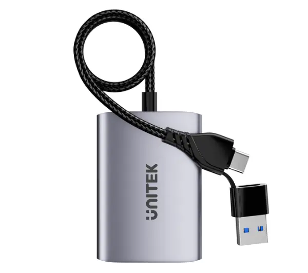Unitek V1427A01 USB/C/A na 2x HDMI