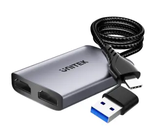 Unitek V1427A01 USB/C/A na 2x HDMI