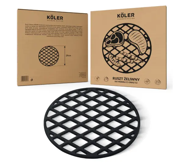 Koler żeliwny KRA33