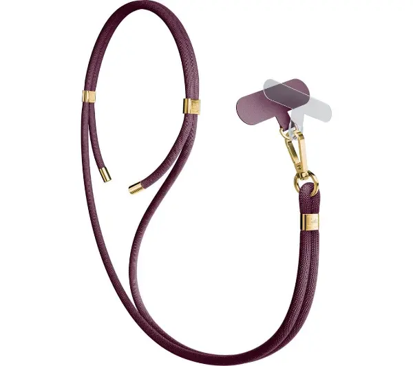 Smycz do telefonu 3MK EasyClip Elite Bordowy