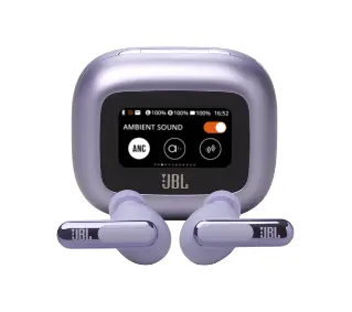 JBL Live Beam 3 Dokanałowe Bluetooth 5.3 Fioletowy - Kup na Raty - RRSO 0%
