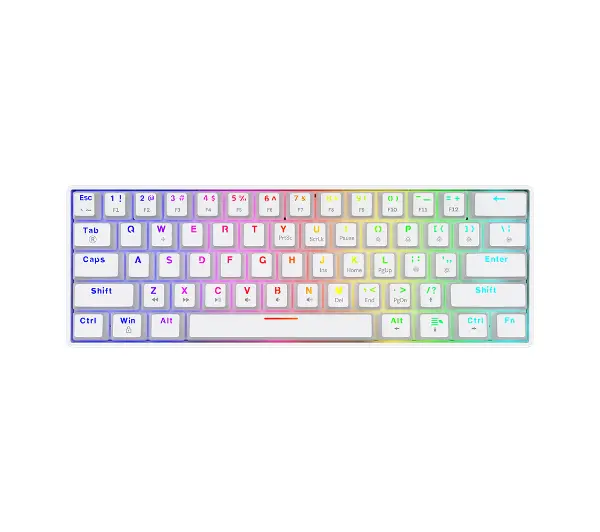 Savio Whiteout X2 Outemu Blue Hot Swap Biały