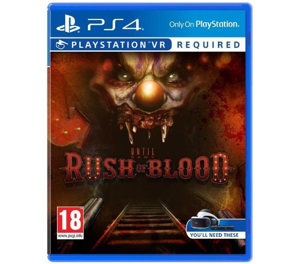 gra Until Dawn: Rush of Blood VR Gra na PS4 (Kompatybilna z PS5)