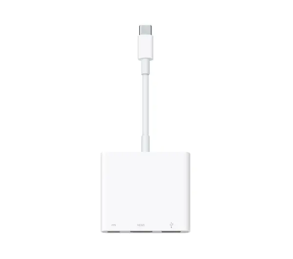 Apple MW5M3ZM/A Wieloportowa przejściówka z USB-C na cyfrowe AV
