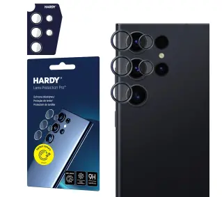 3mk Hardy Lens Protection Pro Black na aparat Samsung Galaxy S23 Ultra