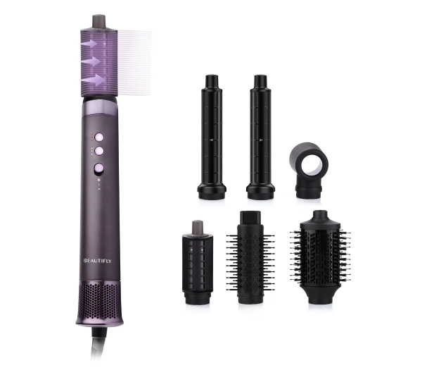 Beautifly Flow Pro Styler Hair 1300W Jonizacja Zimny nawiew Średnica szczotki 30mm