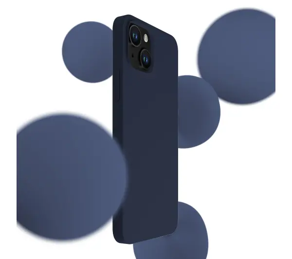 3mk Silicone Case do iPhone 15 Niebieski