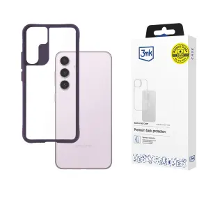 3mk Satin Armor Case+ do Samsung Galaxy S24 Przeźroczyso-fioletowy