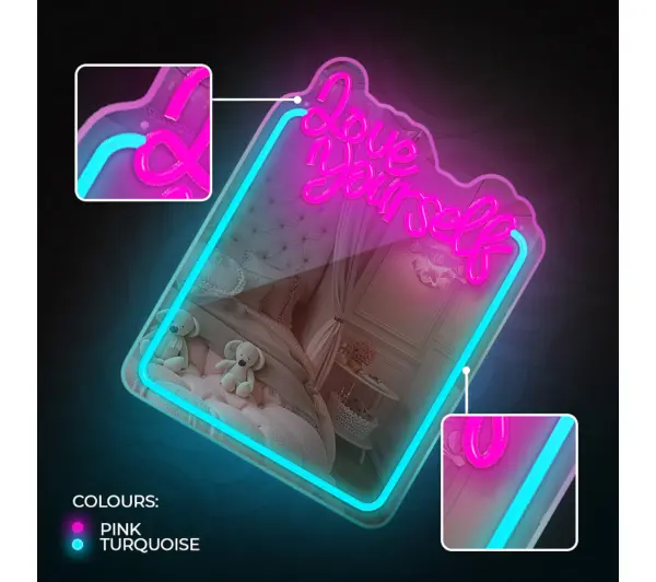 Forever Mirror LED Love yourself FMNE01 22lm