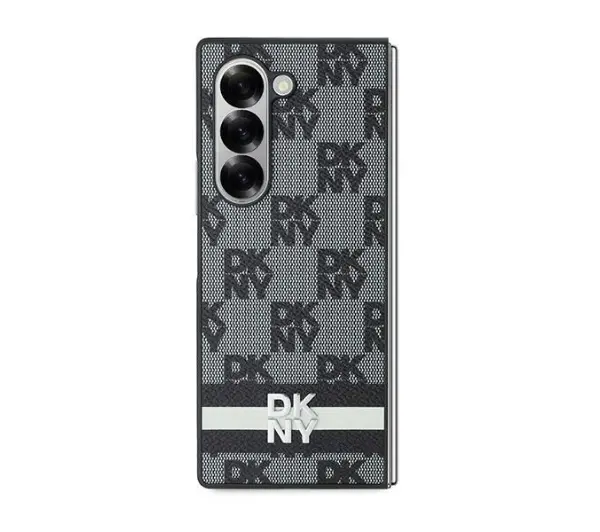 DKNY Chequered Pattern Printed Stripes DKHCZFD6PCPTSSK do Samsung Galaxy Z Fold6