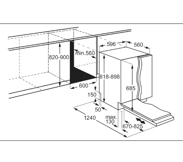 Electrolux 700 GlassCare EEG88500L 60cm Funkcje AI Automatyczne otwieranie drzwi Szuflada na sztućce - Kup na Raty - RRSO 0%