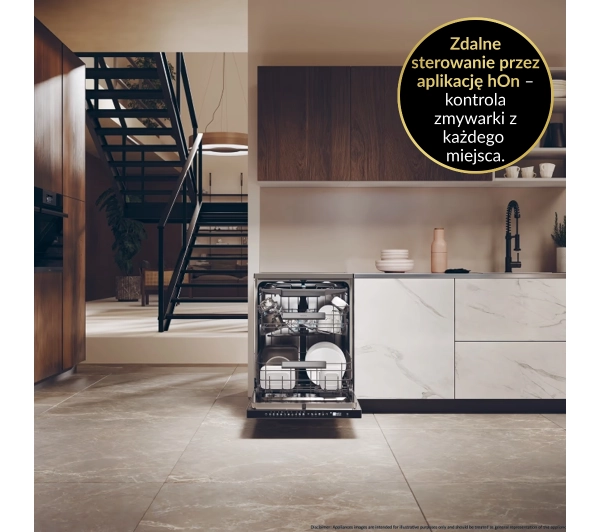 Haier I-Pro Shine Seria 7 XF 6A0M4PDX 59,7cm Funkcje AI Automatyczne otwieranie drzwi Szuflada na sztućce  - Kup na Raty - RRSO 0%
