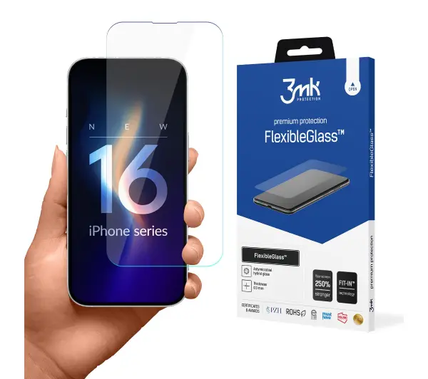 3mk FlexibleGlass do iPhone 16 Plus