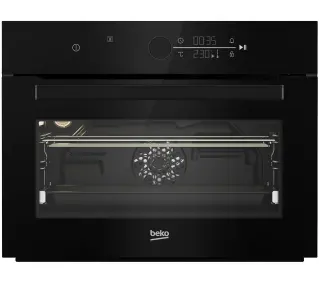 Beko BBCM17400B bPro500 Termoobieg Czarne szkło - Odbierz e-voucher na mikrofalówkę za 1 zł - Kup na Raty - RRSO 0%