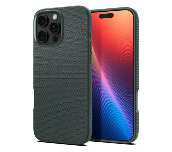 Spigen Liquid Air do iPhone 16 Pro Zielony