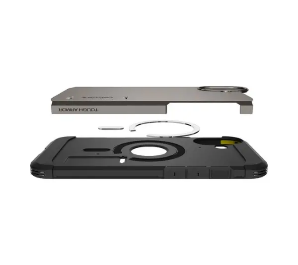 Spigen Tough Armor MagSafe iPhone 16 Czarny