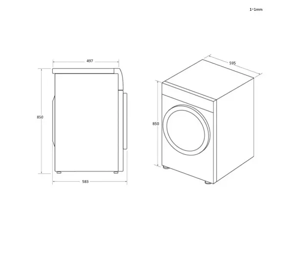 Haier I-Pro Seria 7 Plus HW100-B14979NU1S Funkcje AI 10kg 1400obr/min Zdalne sterowanie - TRZECI -55%, ALBO 5-TY ZA 1ZŁ - Kup na Raty - RRSO 0%