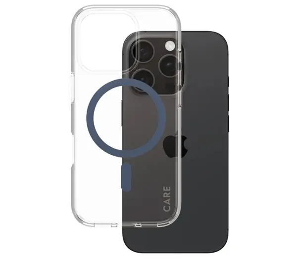 PanzerGlass Flagship Case MagSafe do iPhone 16 Pro Niebieski