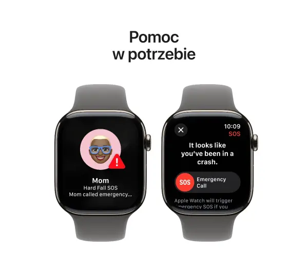 Apple Watch Series 10 GPS AI + Cellular AI 46mm z tytanu w kolorze naturalnym pasek sportowy górska szarość M/L - ⚡ EURO HIT CENOWY! ⚡ - Kup na Raty - RRSO 0%