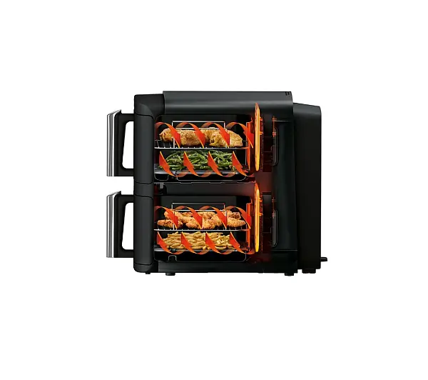 Ninja Double Stack SL300EU 2470W 7,6l - Kup na Raty - RRSO 0%