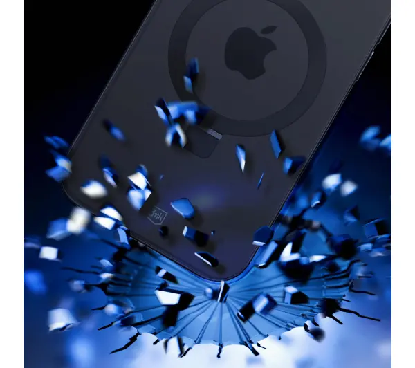 3mk Smoke Case Mag&Stand do iPhone 15 Pro Czarny