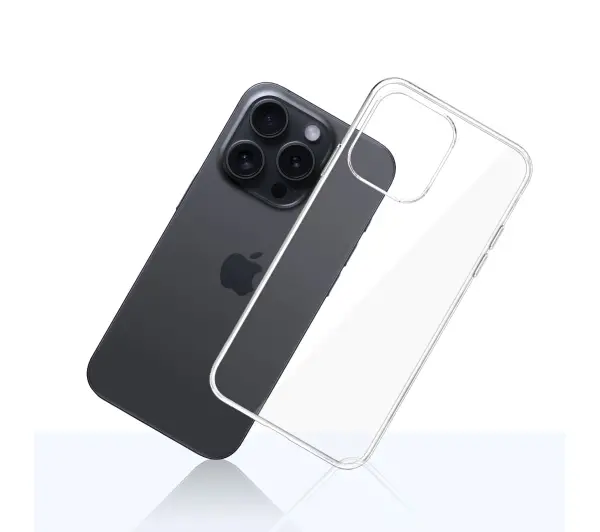 3mk Clear Case Eco do iPhone 15 Pro Max Przezroczysty