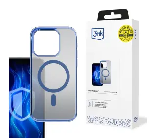 3mk Frosty MagCase do iPhone 16 Pro Niebieski