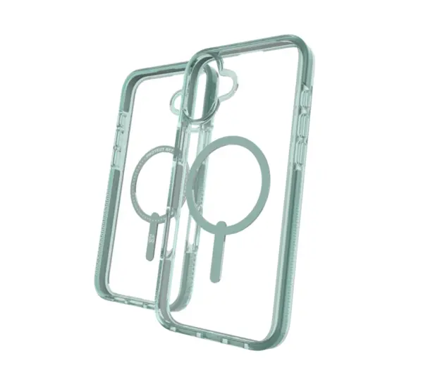 ZAGG Santa Cruz Snap - etui do iPhone 16 Plus przeźroczyste/zielone