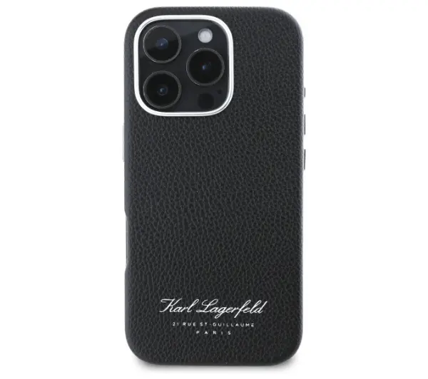 Karl Lagerfeld hotel RSG do iPhone 16 Pro Czarny