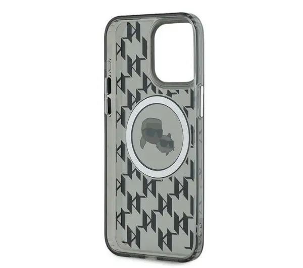 Karl Lagerfeld IML Monogram do iPhone 15 Pro Max Czarny