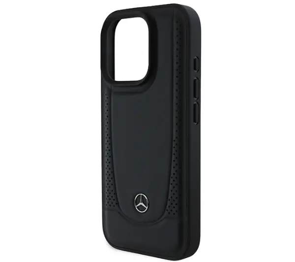 Mercedes-Benz Leather Urban do iPhone 16 Pro Czarny