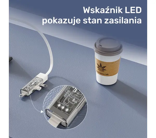 Unitek H1319ACL01 USB C/USB A 5Gbps 4x USB A Kremowy