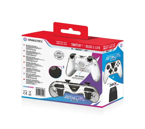 Oniverse Astralite Eridani White do PC Nintendo Switch Android iOS Bezprzewodowy Biały - Kup na Raty - RRSO 0%