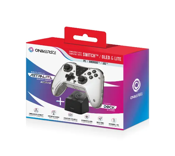 Oniverse Astralite Eridani White do PC Nintendo Switch Android iOS Bezprzewodowy Biały - Kup na Raty - RRSO 0%