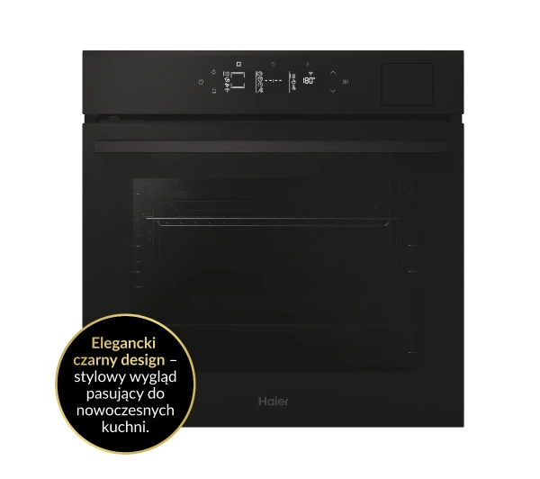 Haier ID Seria 4 H6 ID46G5SYTB Termoobieg Termosonda Zdalne sterowanie Czarny - Kup na Raty - RRSO 0%