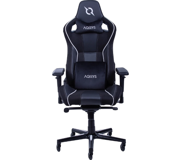 Aqirys Calypso Gamingowy do 160kg Skóra ECO Czarno-biały
