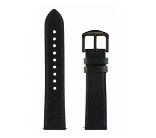 Garett skórzany 22mm V Czarny - ⚡ EURO HIT CENOWY! ⚡