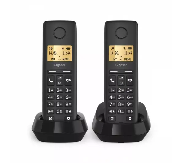 Gigaset Pure 100 Duo Czarny